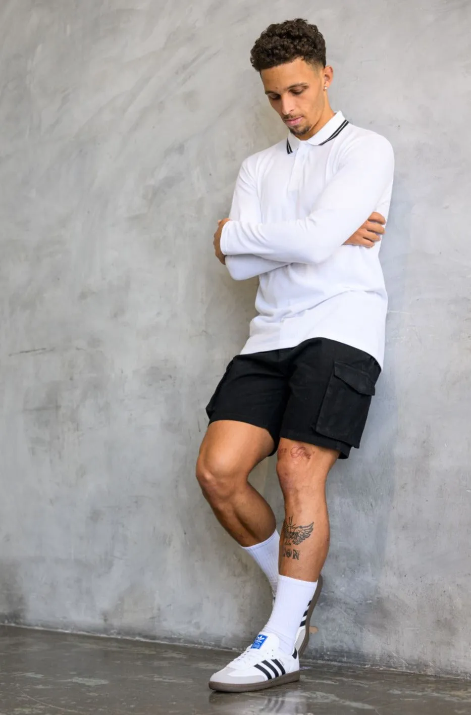 DIEGO POLO SHIRT - WHITE