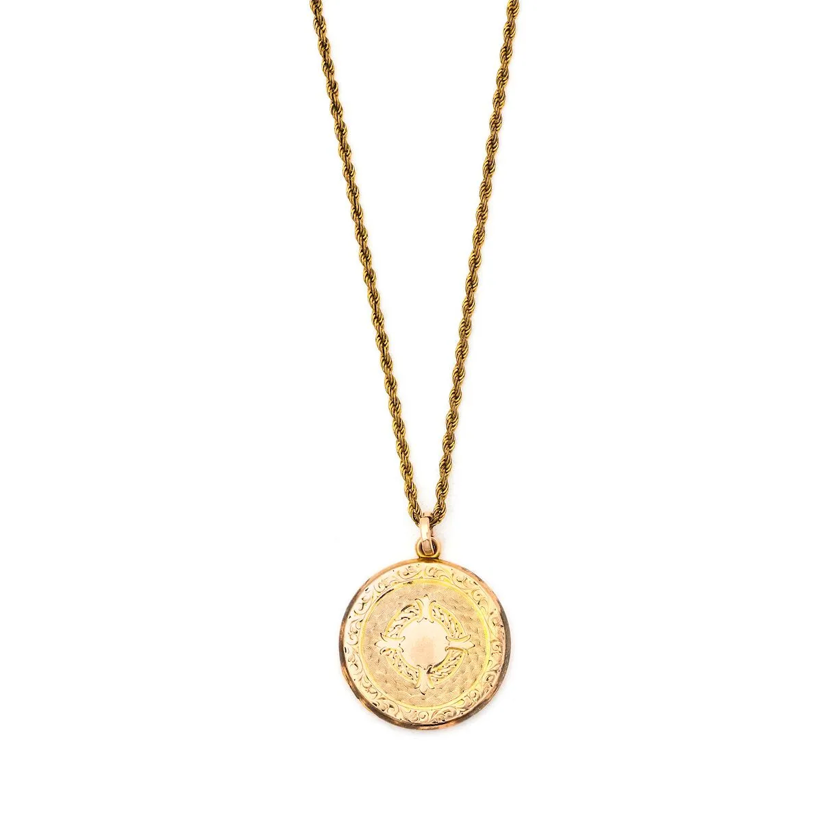Double Wreath Coin Locket