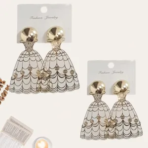 Dress Stud Earring S-0