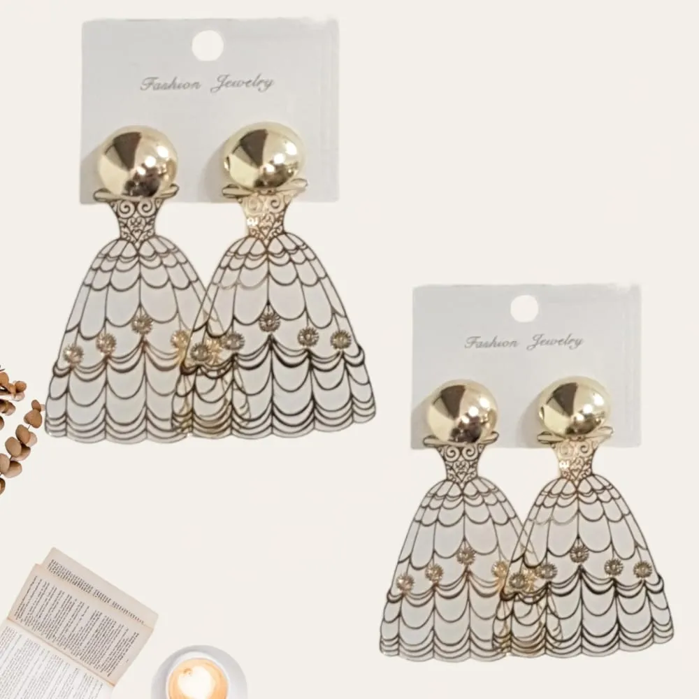 Dress Stud Earring S-0