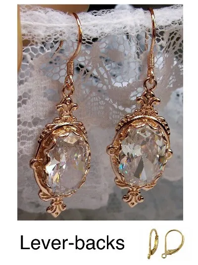 E18, Pin Earrings, Stylish Victorian Jewelry Design#E18