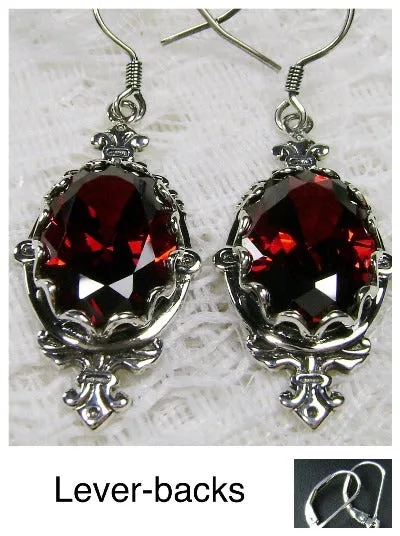 E18, Pin Earrings, Stylish Victorian Jewelry Design#E18