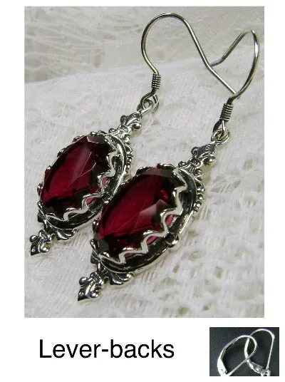 E18, Pin Earrings, Stylish Victorian Jewelry Design#E18