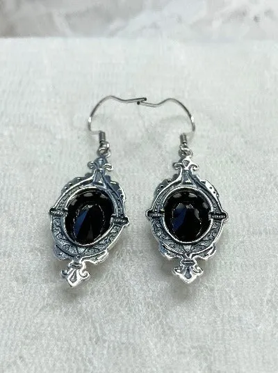 E18, Pin Earrings, Stylish Victorian Jewelry Design#E18