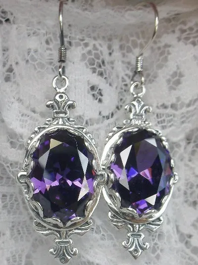 E18, Pin Earrings, Stylish Victorian Jewelry Design#E18