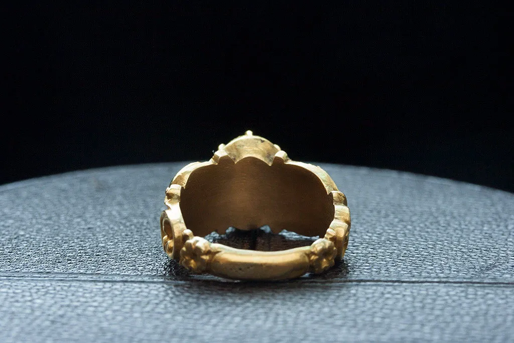 Early Victorian Ruby Cabochon Ring