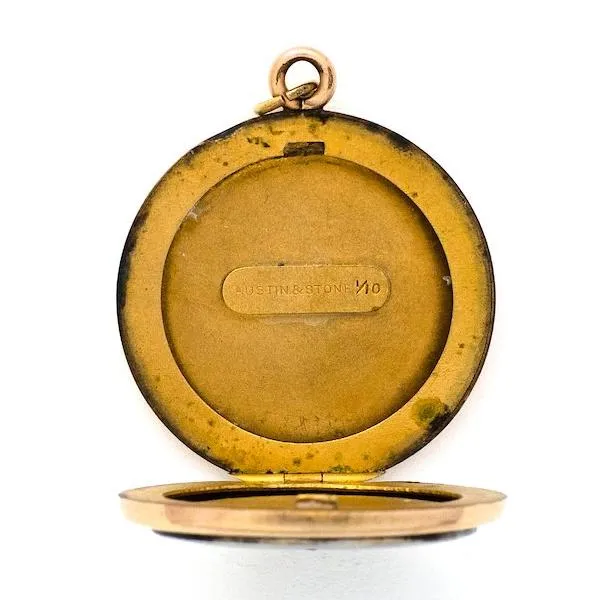 Enamel Star Locket