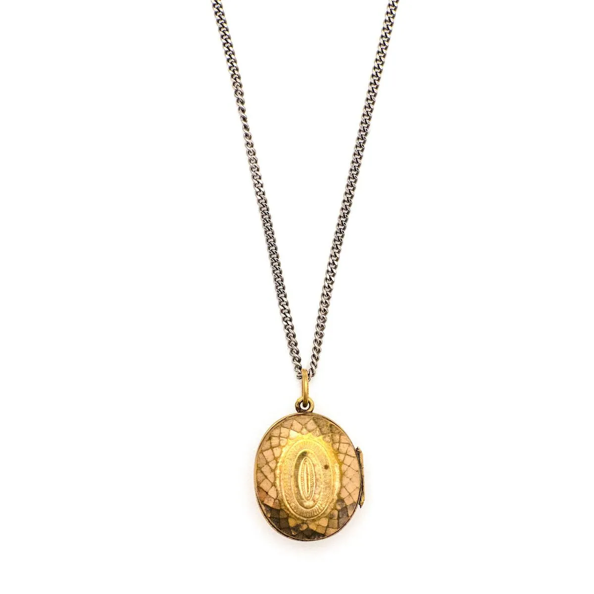 Facets of Light Oval Locket