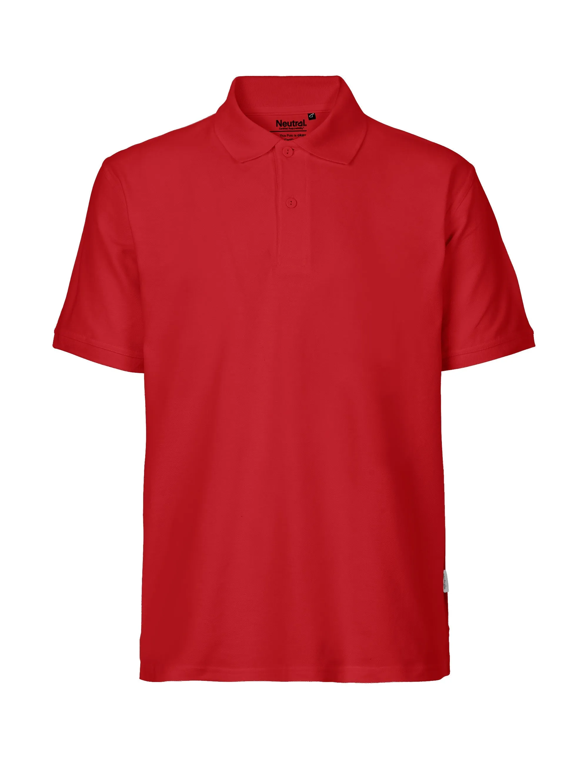 Fairtrade Organic Polo Shirt: Mens
