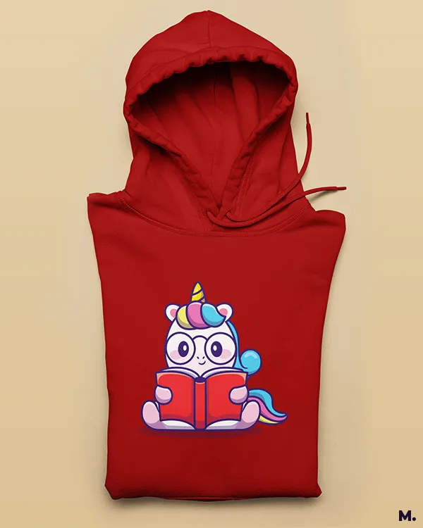 Fantasy bibliomaniac printed hoodies