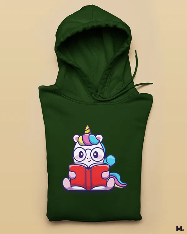 Fantasy bibliomaniac printed hoodies