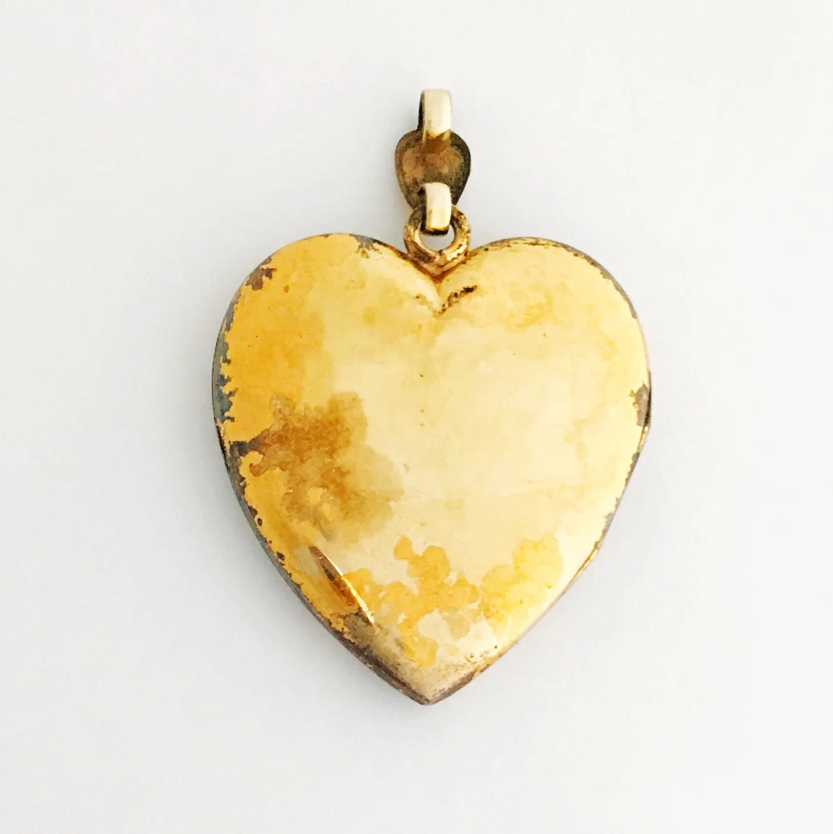 Floral Heart Shield Locket