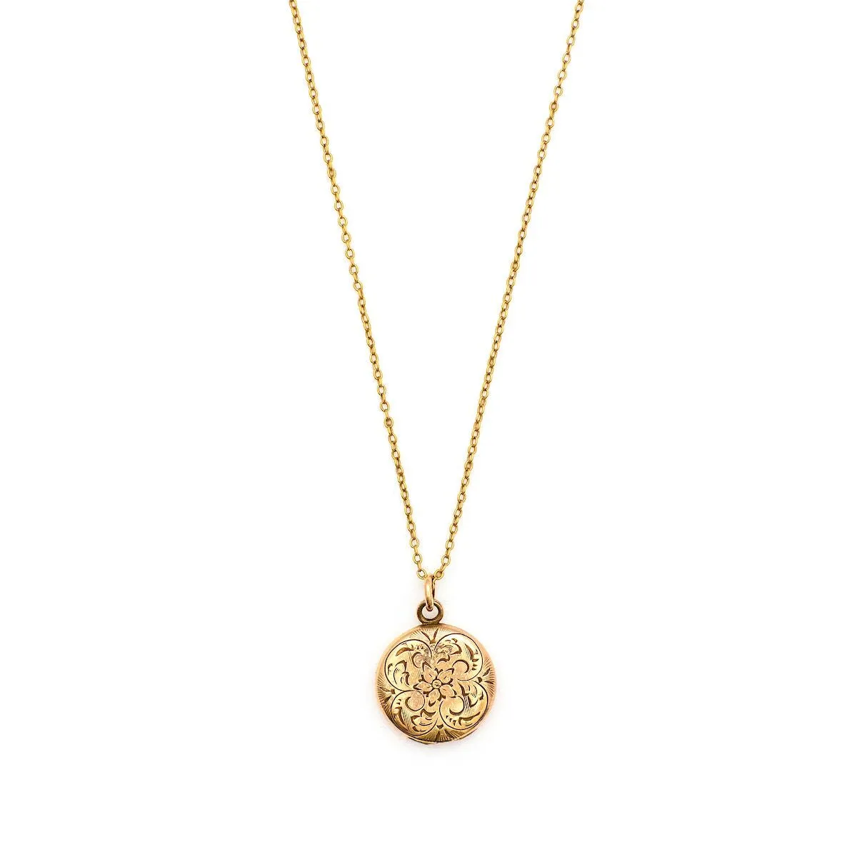 Floral Swirl Locket