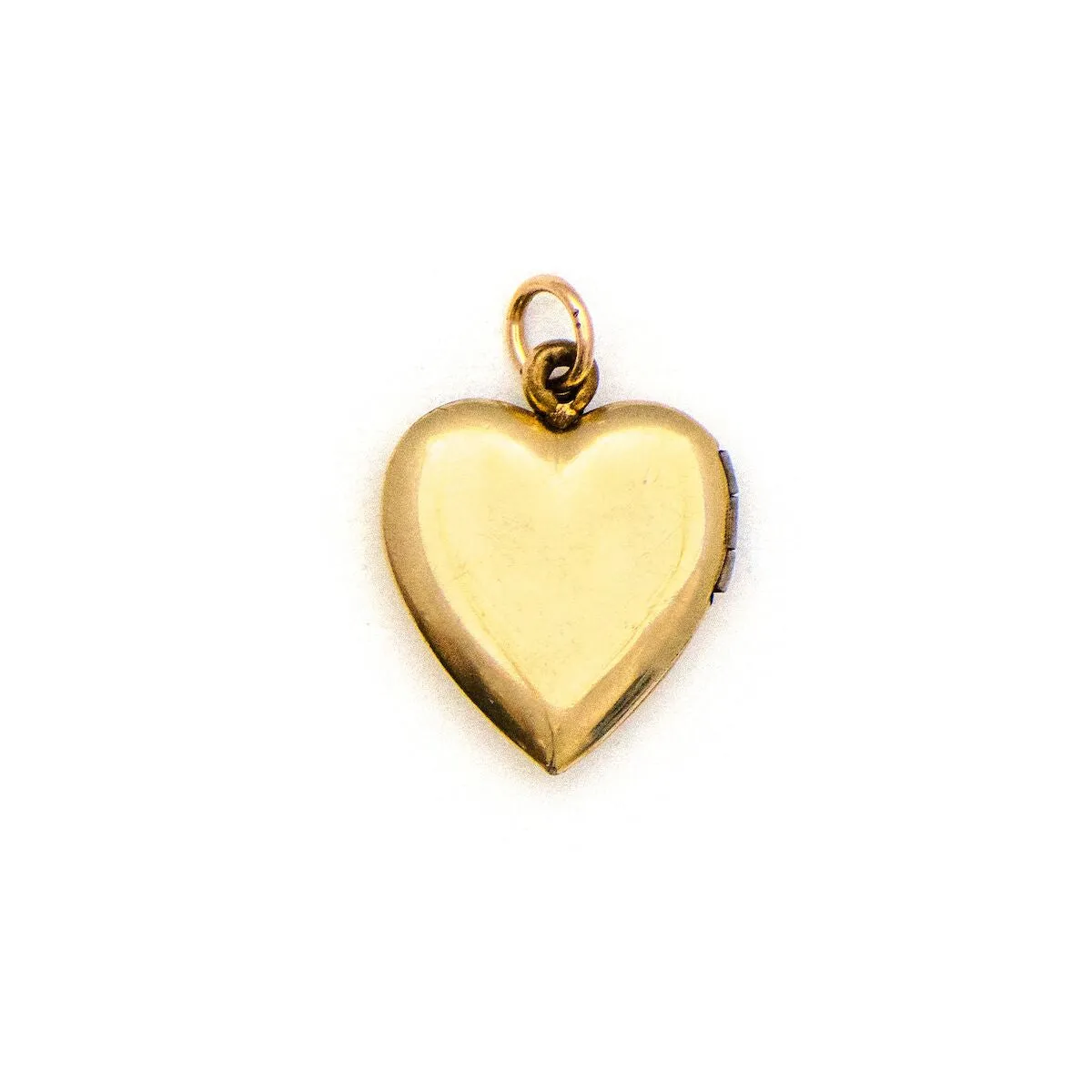 Flower in Bloom Vintage Heart Locket