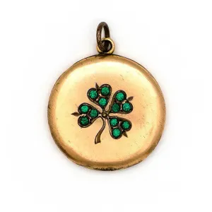 Four-Leaf Clover Locket