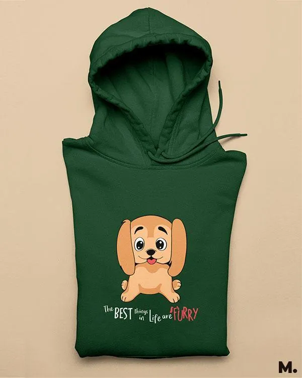 Furry pals are the best printed hoodies