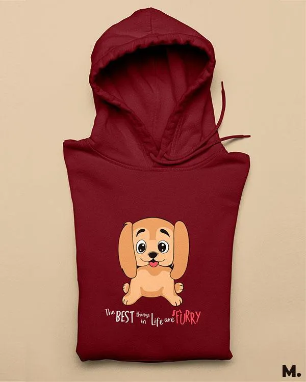 Furry pals are the best printed hoodies