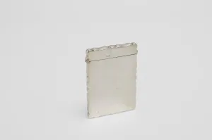 Hinged Scalloped Edge Card Case