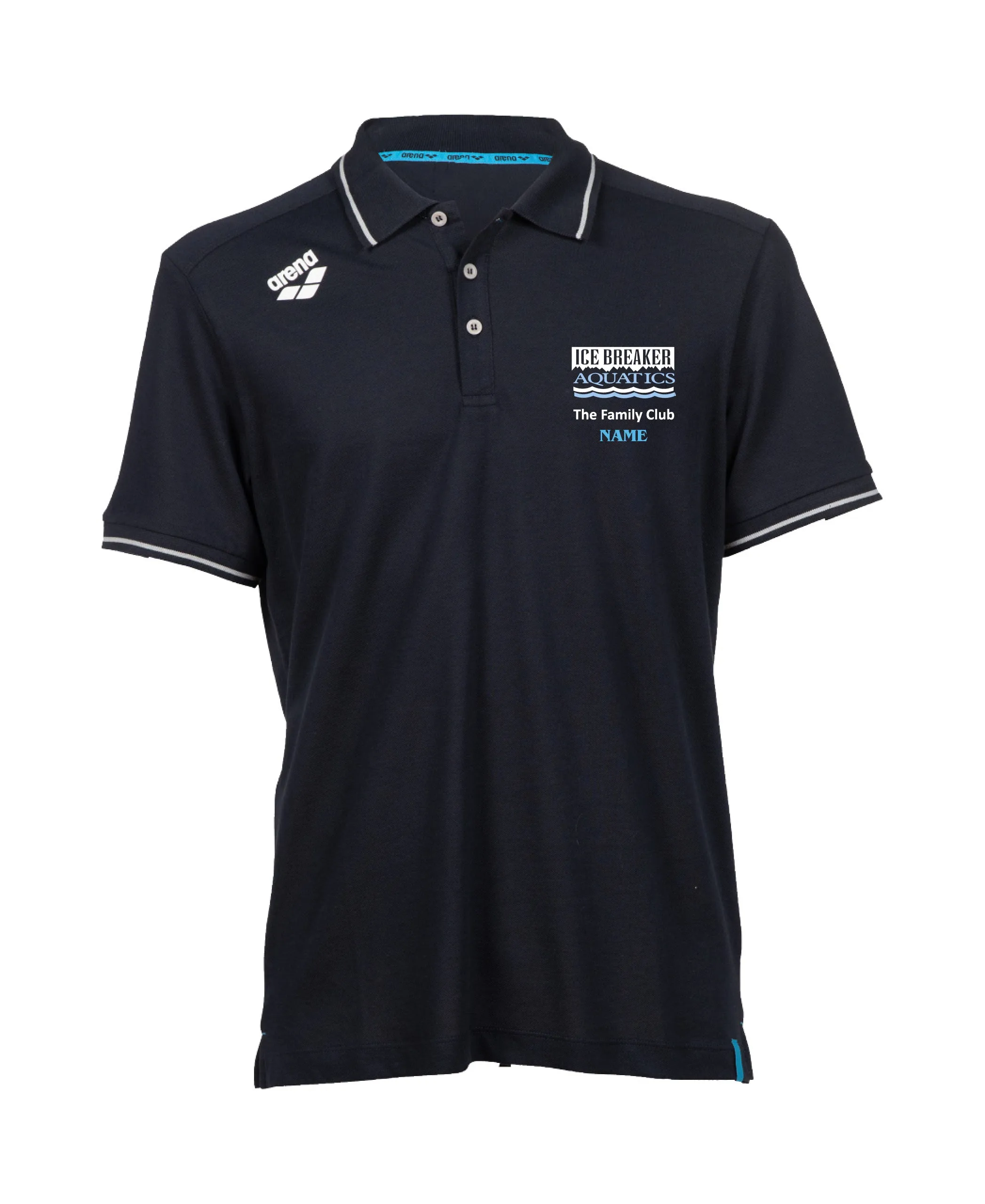 Ice Breaker Aquatics Unisex Cotton Polo Shirt Solid - Supporter