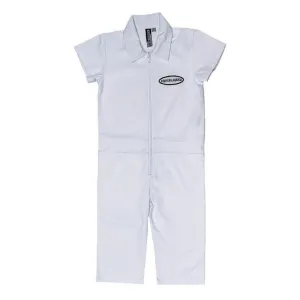 Knuckleheads Kids Coverall for Boys/ Girls, Mechanic Halloween Jumpsuit Costume Baby Outfit