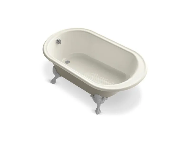 KOHLER K-710-S Iron Works Historic 66" x 36" freestanding oval bath