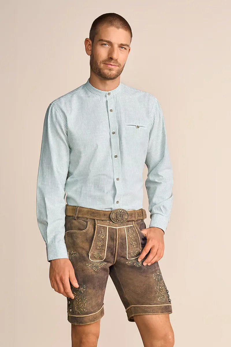 Krueger Traditional Long Sleeve Shirt "Marcin" (green)