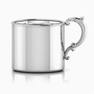 Krysaliis Sterling Silver Baby Cup- Classic Victorian Handle