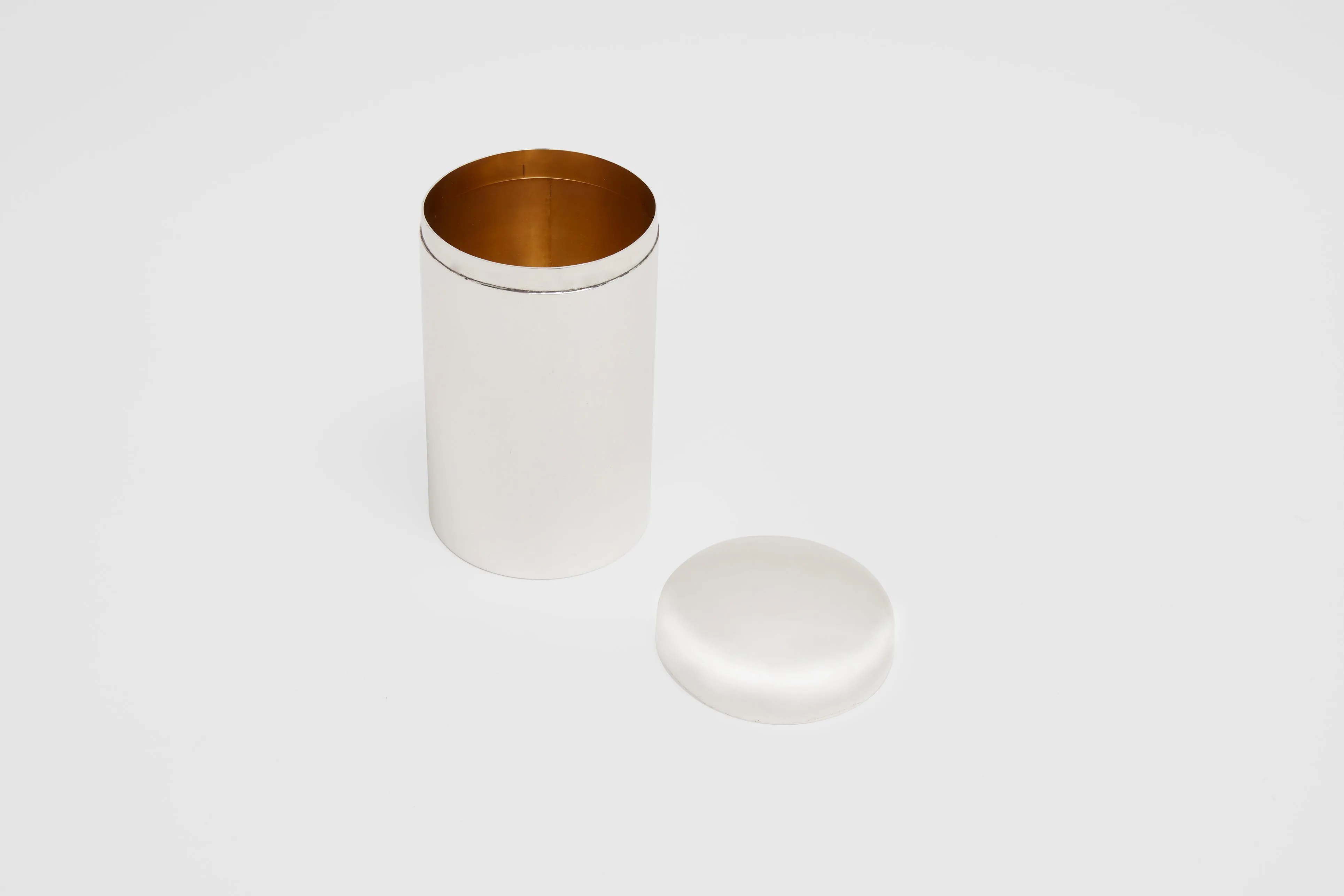 Large Sterling Silver Pot