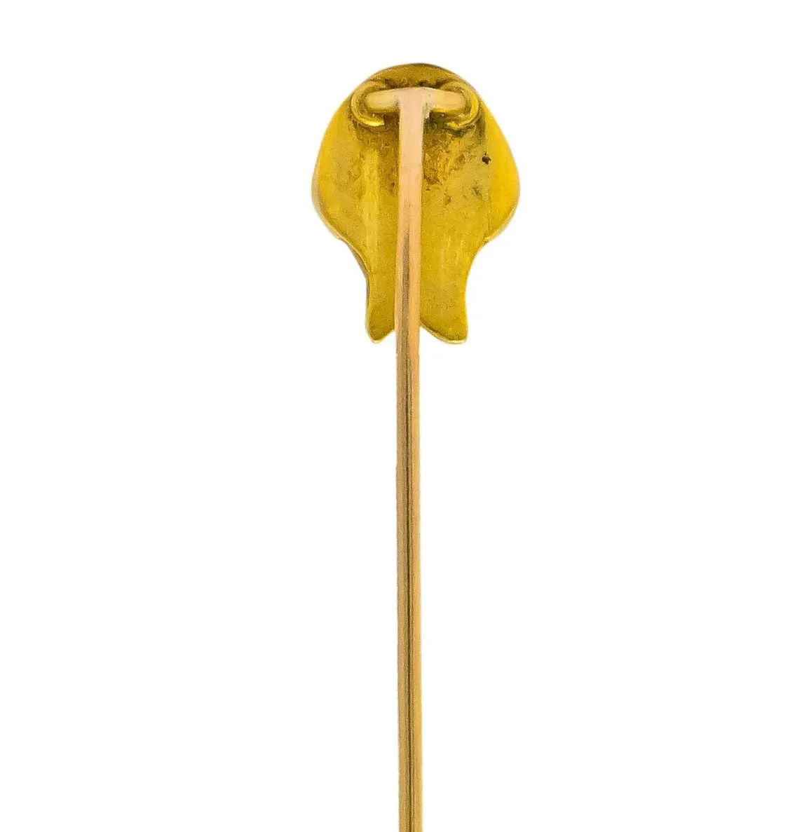 Late Victorian 18 Karat Gold Bacchus Satyr Stickpin