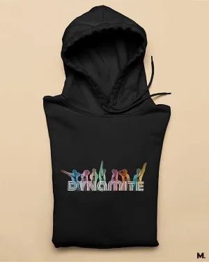 Light up like dynamite printed hoodies