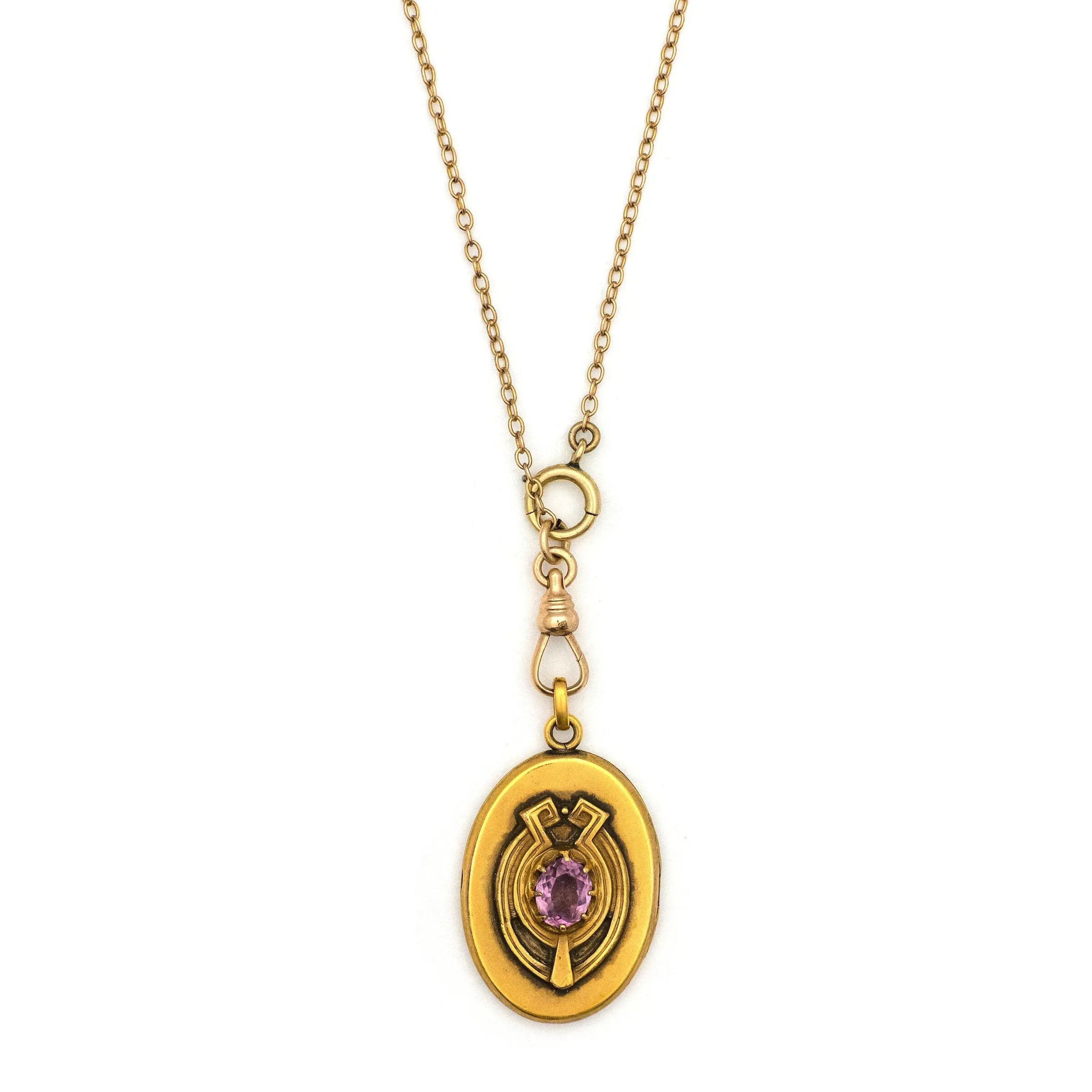 Lilac Maze Locket