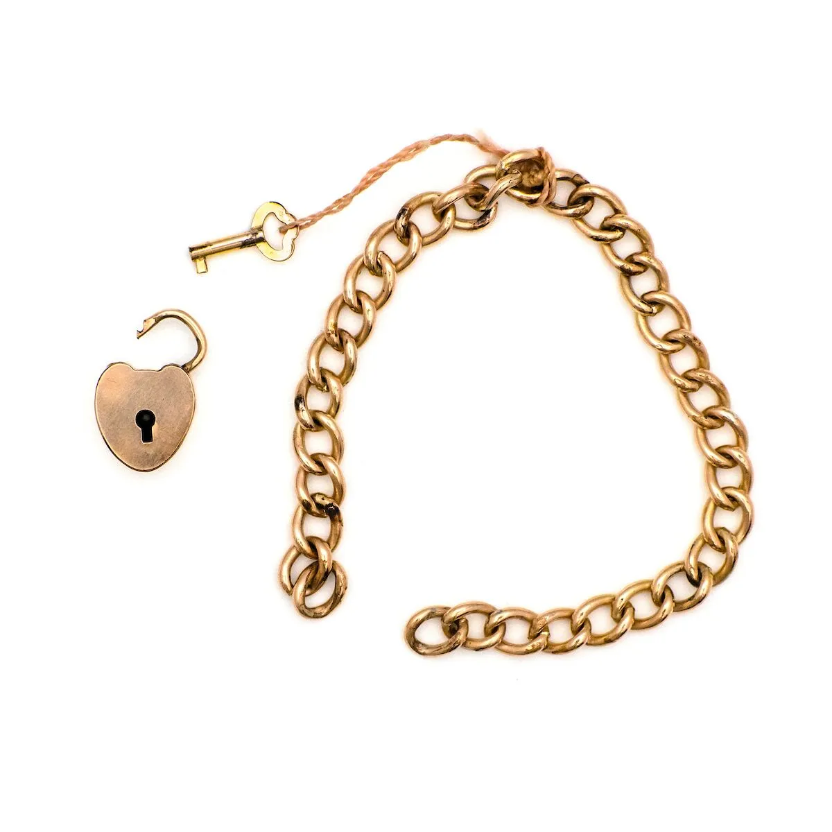Lock & Key Charm Bracelet