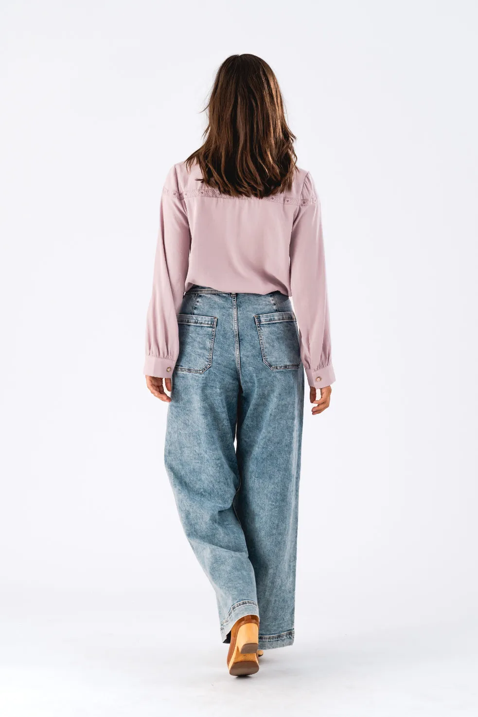 LOLLYS LAUNDRY Valerie Shirt | Lilac
