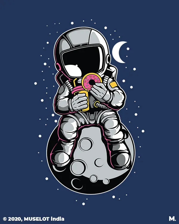 Love donuts to the space & back printed hoodies