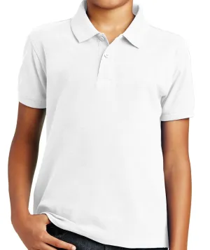 LSLA Port Authority® Core Classic Polo / WHITE