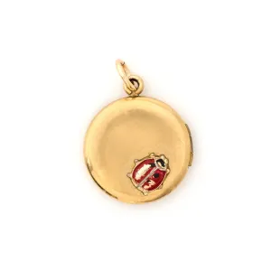 Lucky Ladybug  Locket