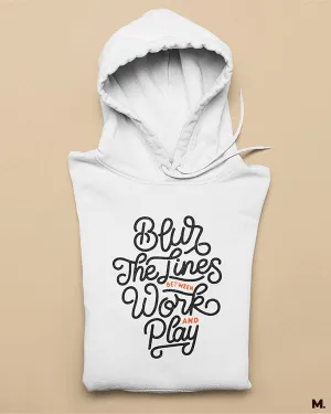 Make work - Playful printed hoodies