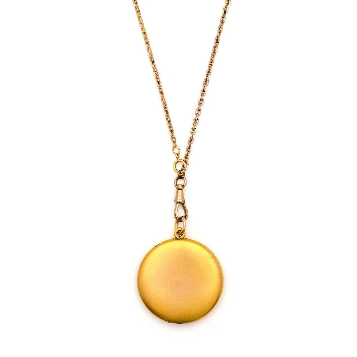 Matte Round Locket