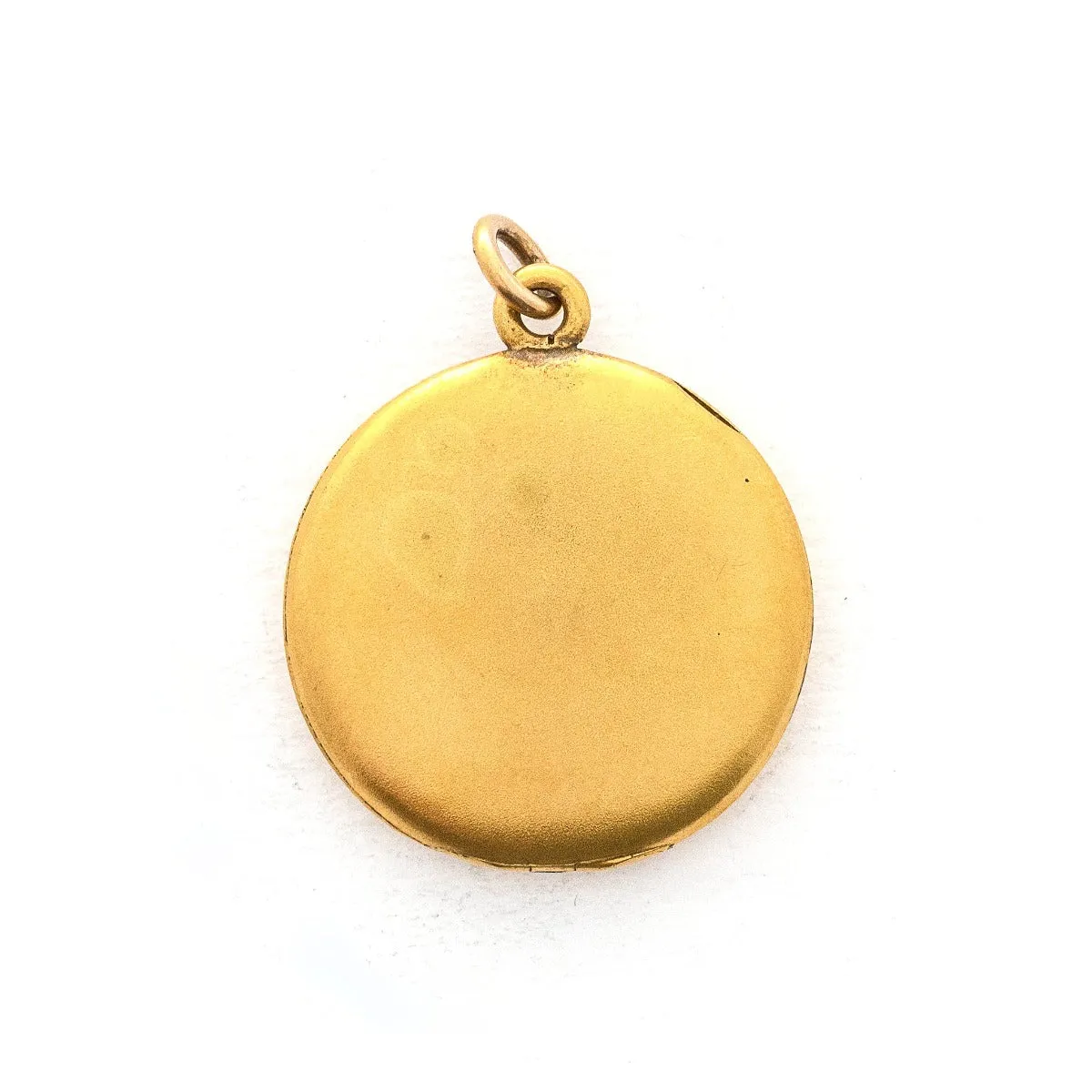 Matte Starburst Antique Locket