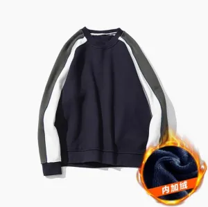 Men Wool Liner Pullover Up To 5XL