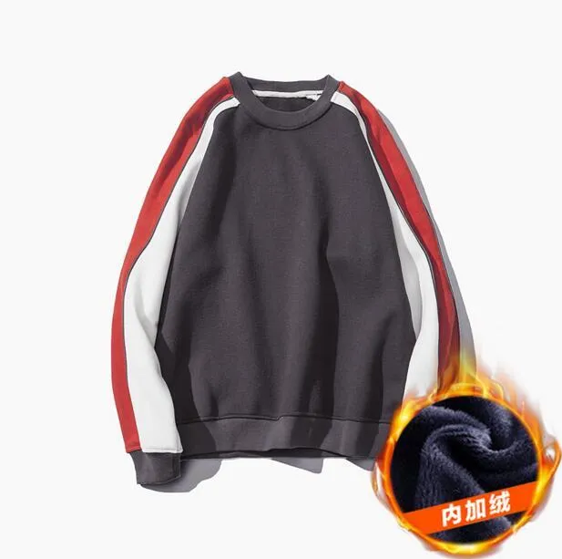 Men Wool Liner Pullover Up To 5XL