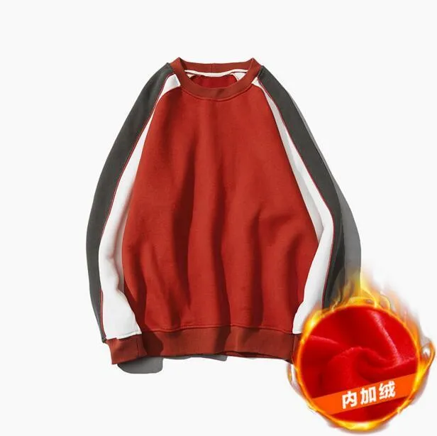 Men Wool Liner Pullover Up To 5XL