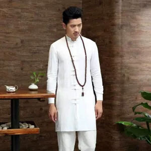 Neo Classic Cheongsam Long Shirt