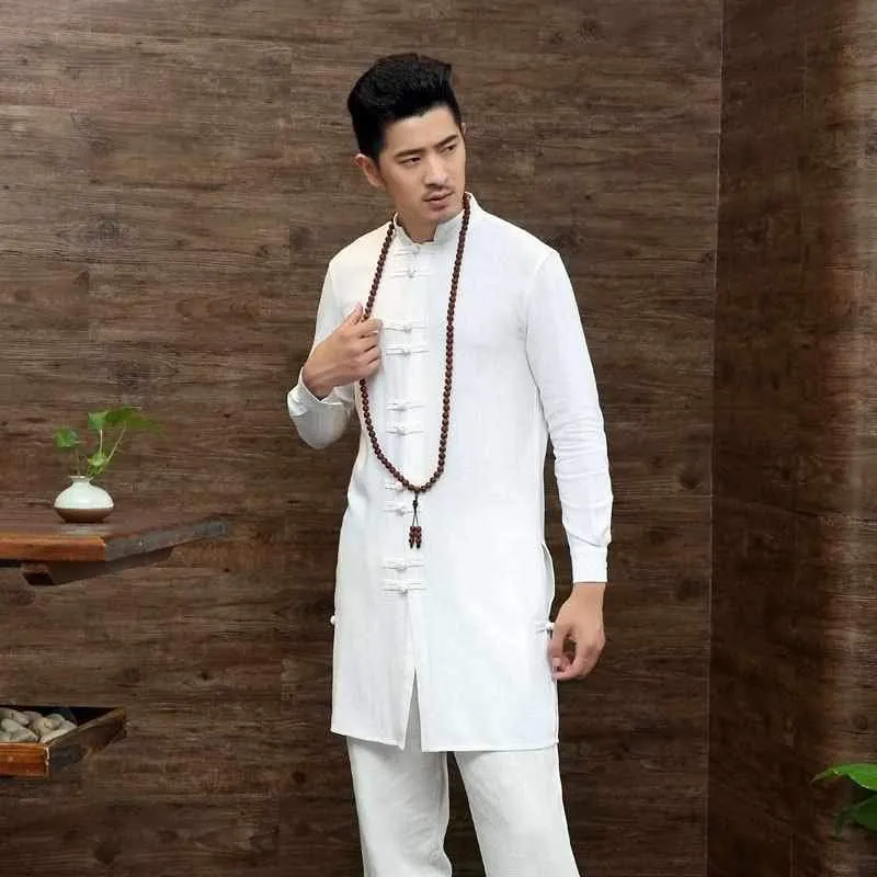 Neo Classic Cheongsam Long Shirt