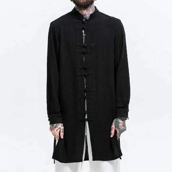 Neo Classic Cheongsam Long Shirt