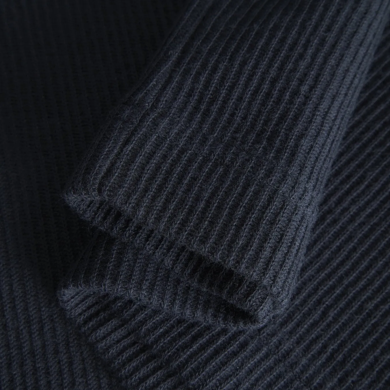 Norse Projects Ruben Double Face LS Polo Dark Navy