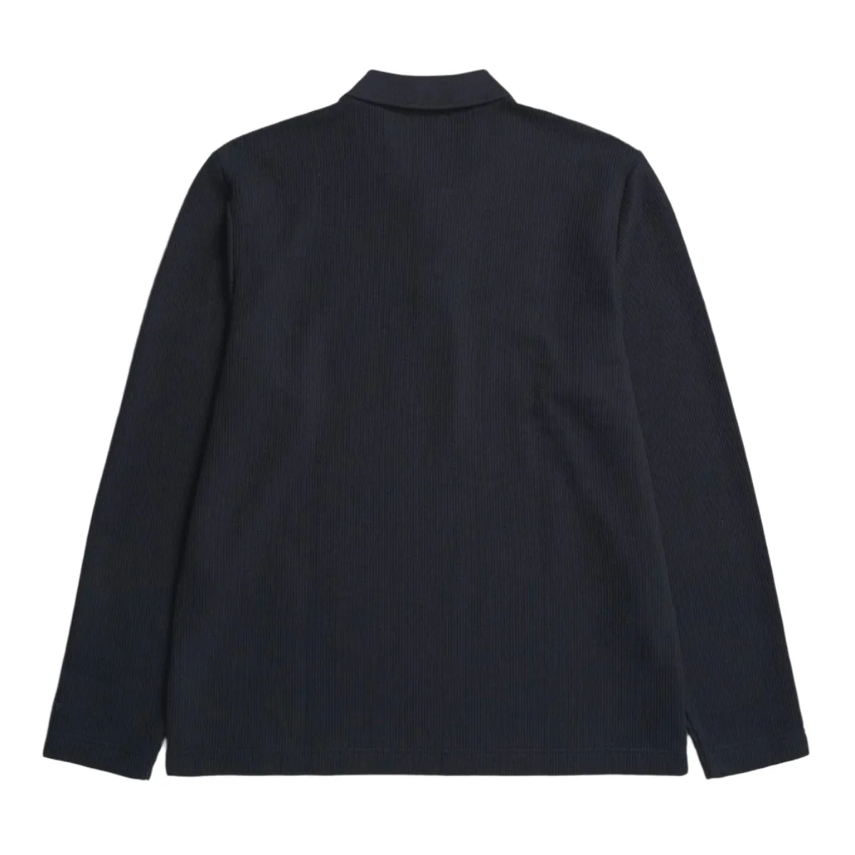 Norse Projects Ruben Double Face LS Polo Dark Navy