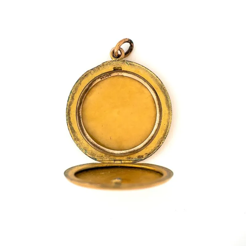 Opal Star Locket