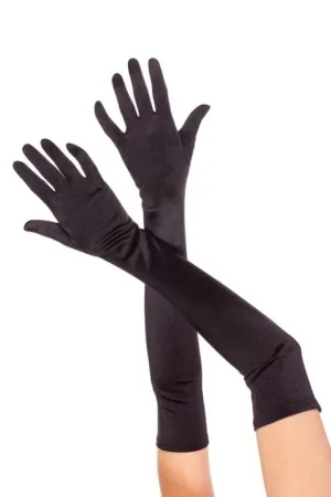 Opera Length Gloves Black