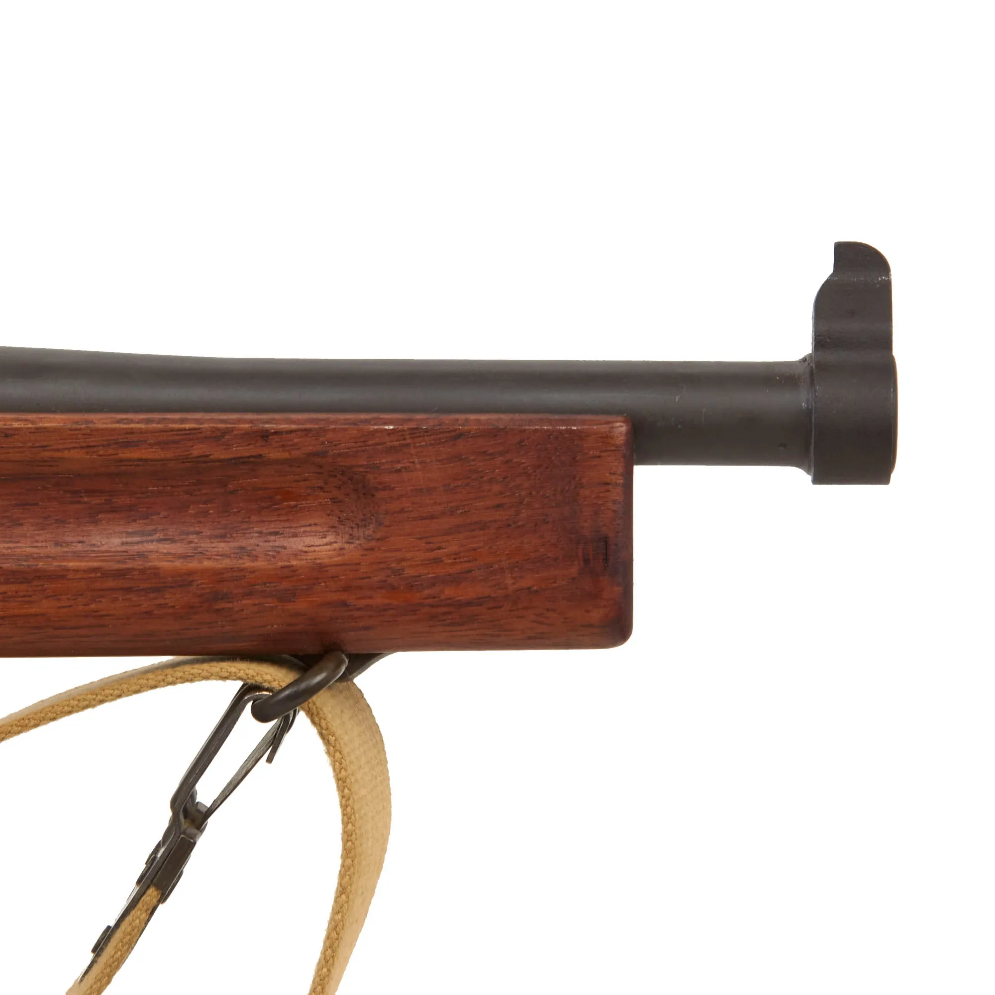 Original U.S. WWII Thompson M1 Display SMG with Philadelphia Ordnance Steel Receiver, Drop Bag, Magazine, NOBUCKL Sling & More!